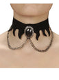 Collar gótico de cadenas