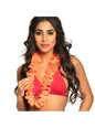 Collar hawaiano naranja para adulto - Boland | Funidelia