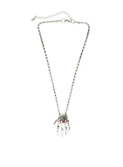 Collar mano de esqueleto