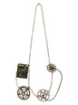 Collar steampunk de engranajes dorados - Boland | Funidelia