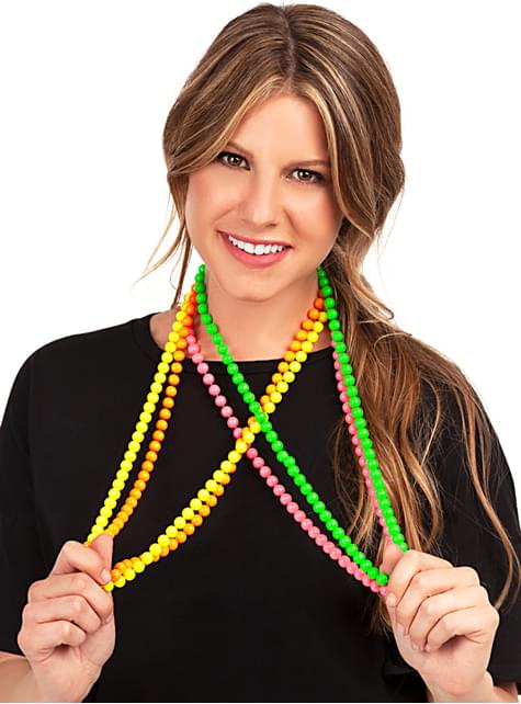 Collares de perlas de neón - Funiglobal | Funidelia
