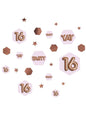 Confeti para mesa “16“ - Glitz & Glamour Pink & Rose Gold - Neviti | Funidelia