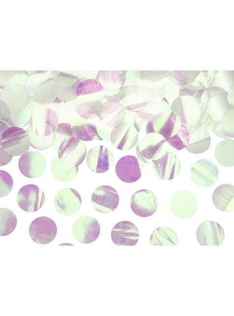 Confeti redondo iridiscente para mesa - New Year & Carnival - Partydeco | Funidelia