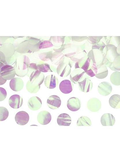 Confeti redondo iridiscente para mesa - New Year & Carnival - Partydeco | Funidelia