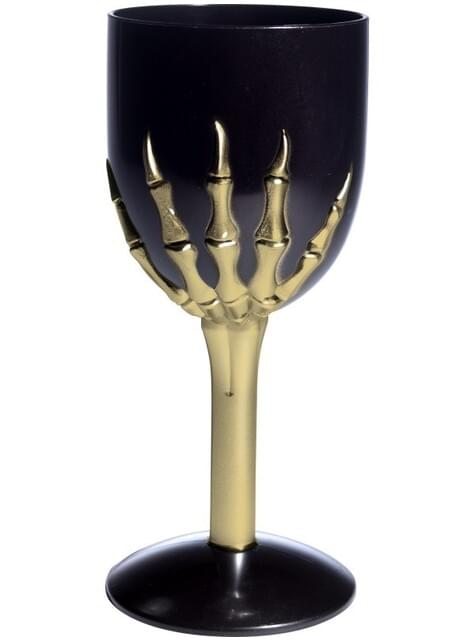 Copa gótica de calavera