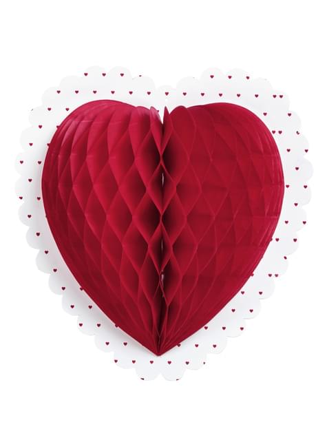 Corazón decorativo San Valentin - Widmann | Funidelia
