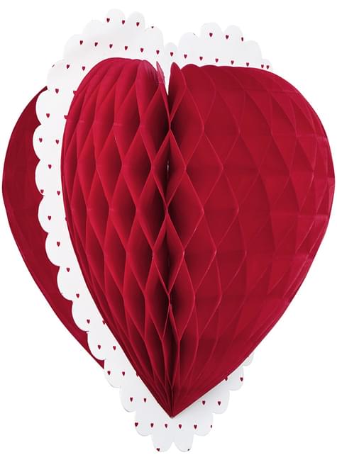 Corazón decorativo San Valentin - Widmann | Funidelia