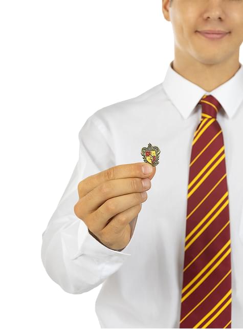 Corbata de Gryffindor con pin Harry Potter - Funiglobal | Funidelia