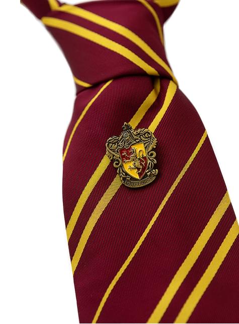 Corbata de Gryffindor con pin Harry Potter - Funiglobal | Funidelia