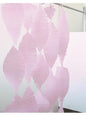 Cortina de flecos de papel crepe rosa claro - Unique | Funidelia