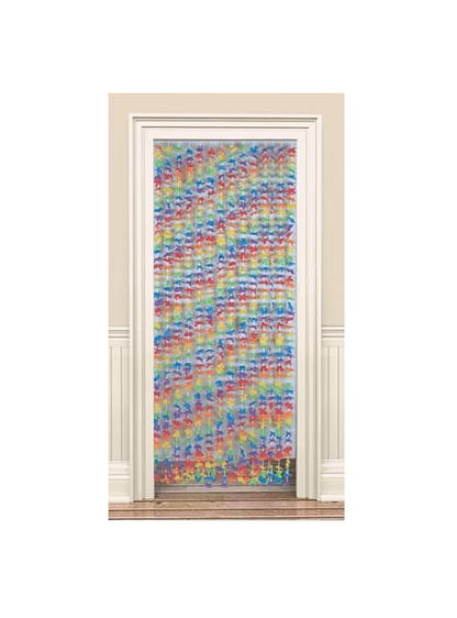 Cortina de flores multicolor - AMSCAN | Funidelia