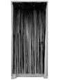 Cortina negra decorativa - Funiglobal | Funidelia