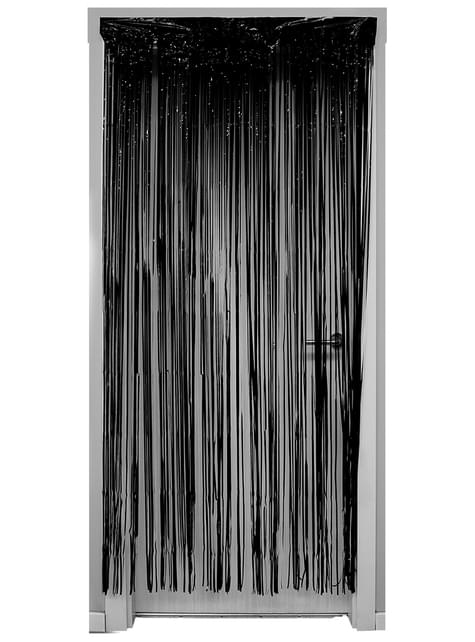 Cortina negra decorativa - Funiglobal | Funidelia