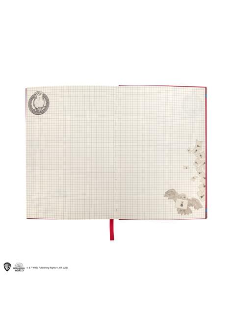 Cuaderno de Gryffindor Deluxe con bolígrafo - Harry Potter