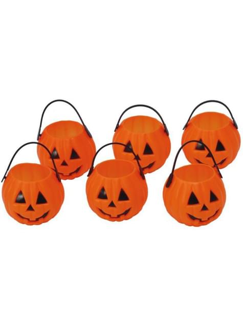 Cubos calabazas truco o trato 7 cm - Guirca | Funidelia