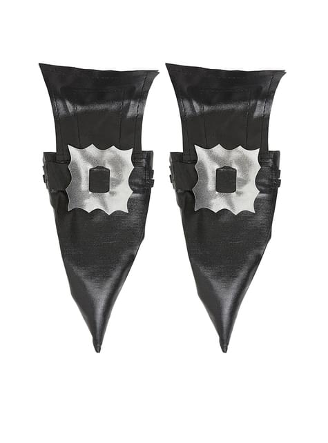 Cubrebotas de bruja con hebilla