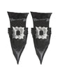Cubrebotas de bruja con hebilla