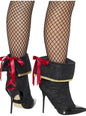 Cubrebotas de pirata para mujer