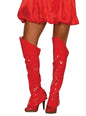 Cubrebotas rojos para mujer