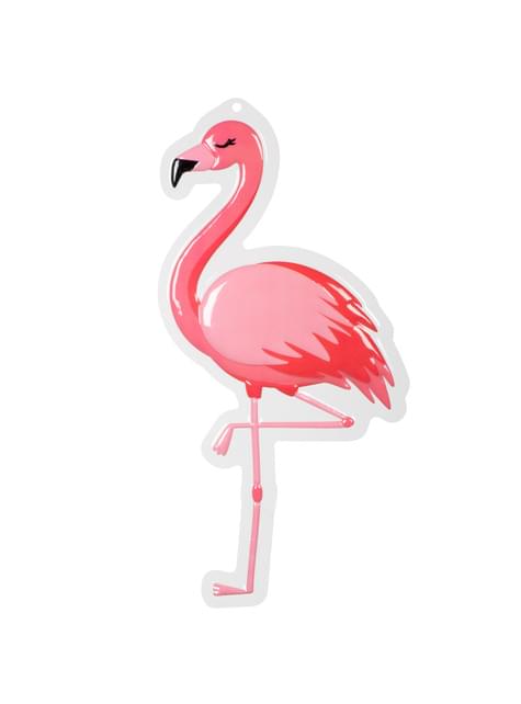 Decoración colgante de flamenco - Flamingo Party - Boland | Funidelia