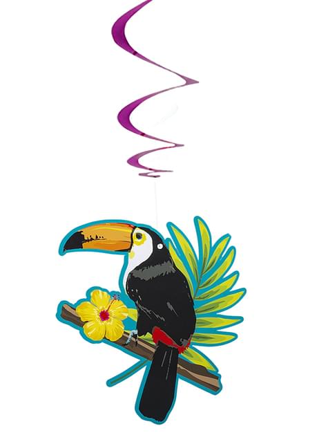 Decoración colgante de tucanes - Toucan Party - Boland | Funidelia