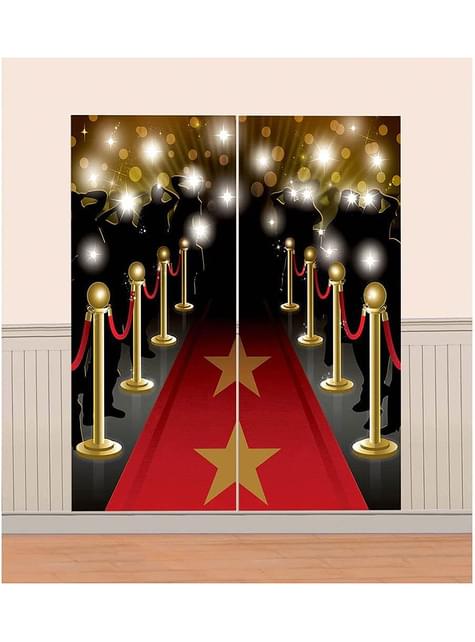 Decoración de pared de estrella de Hollywood