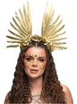 Diadema con plumas doradas - Boland | Funidelia