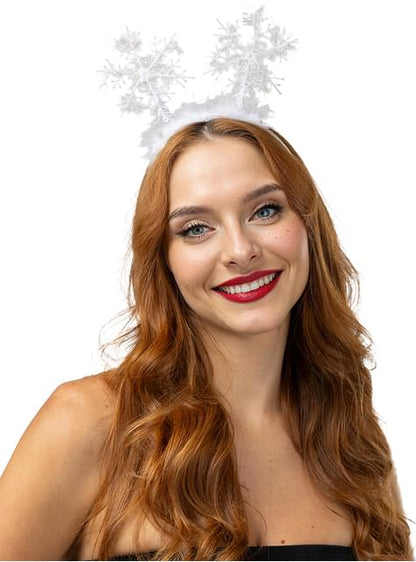 Diadema copos de nieve - Funiglobal | Funidelia