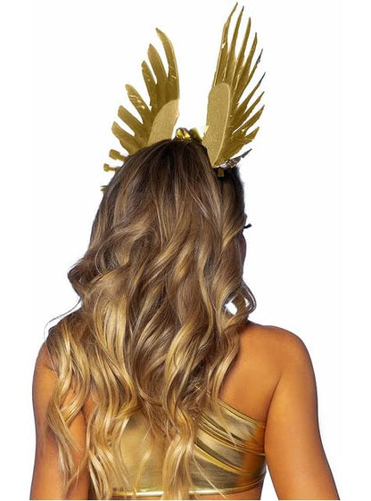 Diadema de diosa con plumas para mujer - Leg Avenue | Funidelia