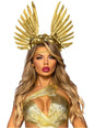 Diadema de diosa con plumas para mujer - Leg Avenue | Funidelia