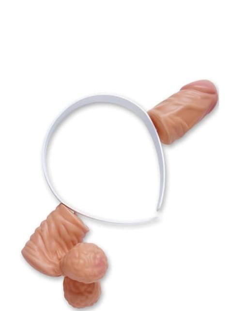 Diadema de pene atravesado para adulto