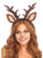 Diadema de reno navideño para mujer - Leg Avenue | Funidelia