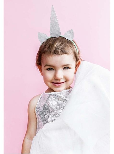 Diadema de unicornio para niña - Partydeco | Funidelia