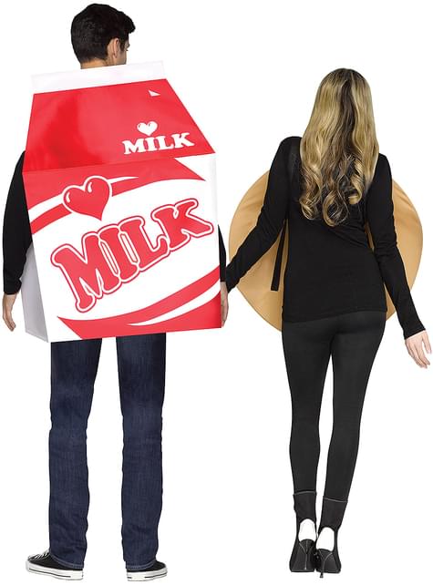 Disfraces de galleta y botella de leche - Fun World | Funidelia
