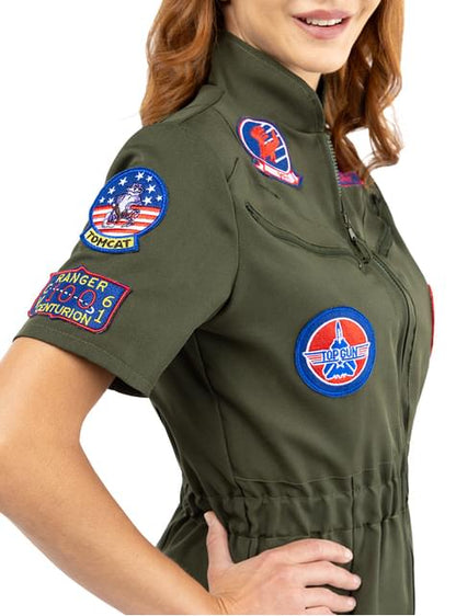 Disfraz aviadora Top Gun para mujer - Funiglobal | Funidelia