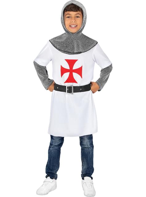 Disfraz caballero templario para niño - Funiglobal | Funidelia