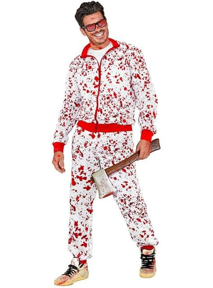 Disfraz chándal de asesino sangriento para adulto - Widmann | Funidelia