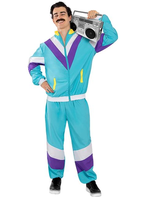 Disfraz chándal de los Años 80 para adulto - Funiglobal | Funidelia