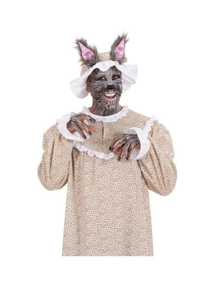 Disfraz de abuela lobo para hombre talla grande