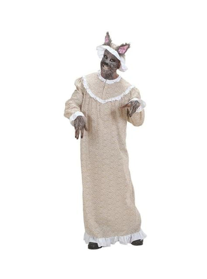 Disfraz de abuela lobo para hombre