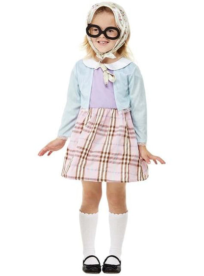 Disfraz de abuela para niña