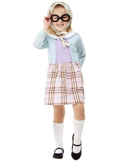 Disfraz de abuela para niña