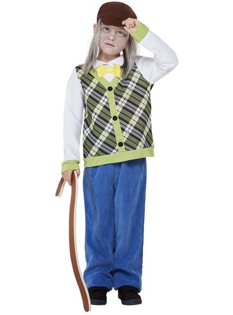 Disfraz de abuelo para niño