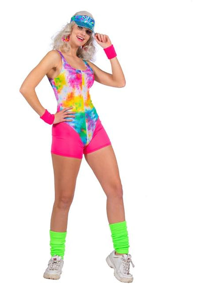 Disfraz de aerobic babe para mujer - Wilbers | Funidelia