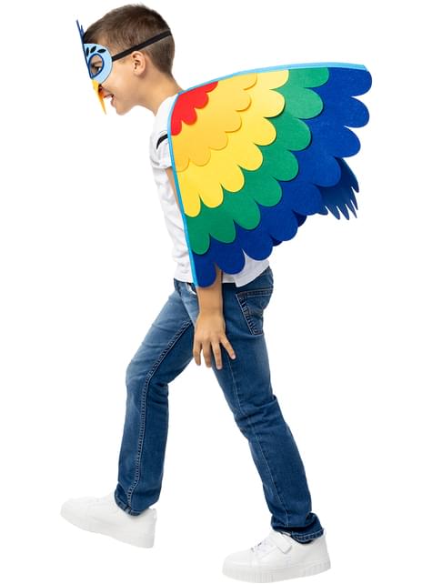 Disfraz de alas de pájaro para niño - Funiglobal | Funidelia