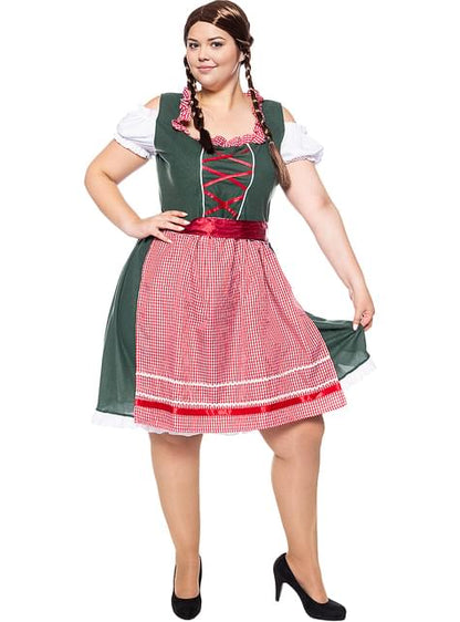 Disfraz de alemana para mujer talla grande - Funiglobal | Funidelia