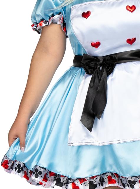 Disfraz de Alicia Deluxe para mujer talla grande - Funiglobal | Funidelia