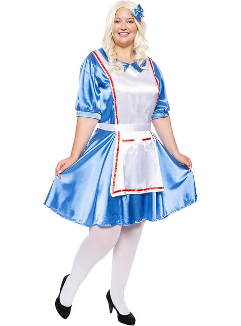 Disfraz de Alicia para mujer talla grande - Funiglobal | Funidelia
