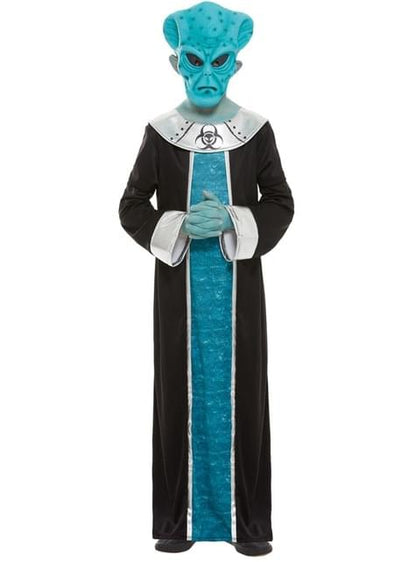 Disfraz de Alien azul para niño