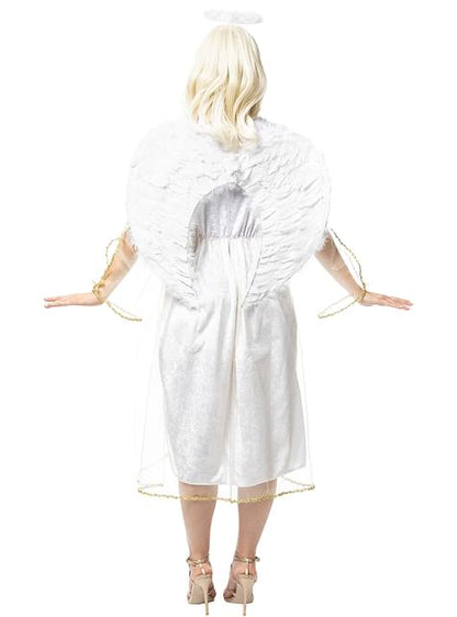 Disfraz de ángel Deluxe para mujer - Funiglobal | Funidelia